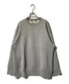 LOOPWHEELERループウィラー）の古着「クルーネックスウェット」｜グレー