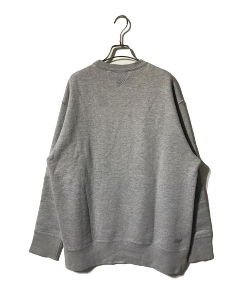 LOOPWHEELER（ループウィラー）LOOPWHEELER (ループウィラー) クルーネックスウェット グレー サイズ:XXLの古着・服飾アイテム