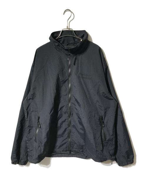 The Ennoy Professional（ザ エンノイ プロフェッショナル）THE ENNOY PROFESSIONAL (ザ エンノイ プロフェッショナル) ロゴ刺繍ナイロンジャケット ネイビー サイズ:XXLの古着・服飾アイテム