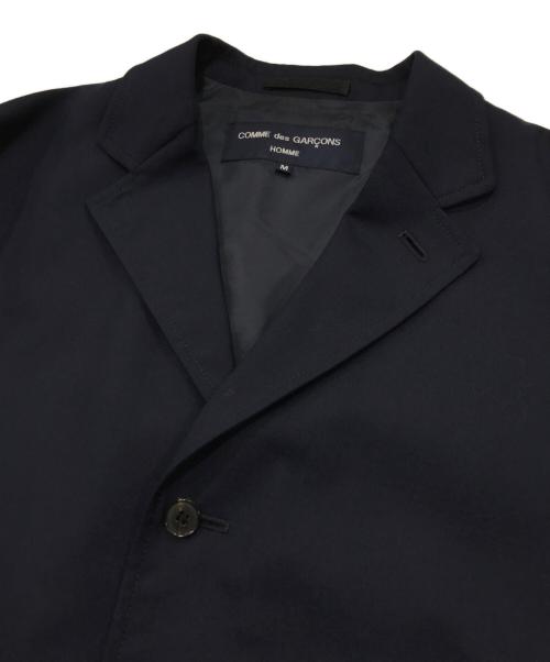 COMME des GARCONS HOMME（コムデギャルソン オム）COMME des GARCONS HOMME (コムデギャルソン オム) ウールトロ 3B ジャケット ネイビー サイズ:Mの古着・服飾アイテム