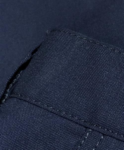 COMME des GARCONS HOMME（コムデギャルソン オム）COMME des GARCONS HOMME (コムデギャルソン オム) ウールポプリン パンツ ネイビー サイズ:Sの古着・服飾アイテム