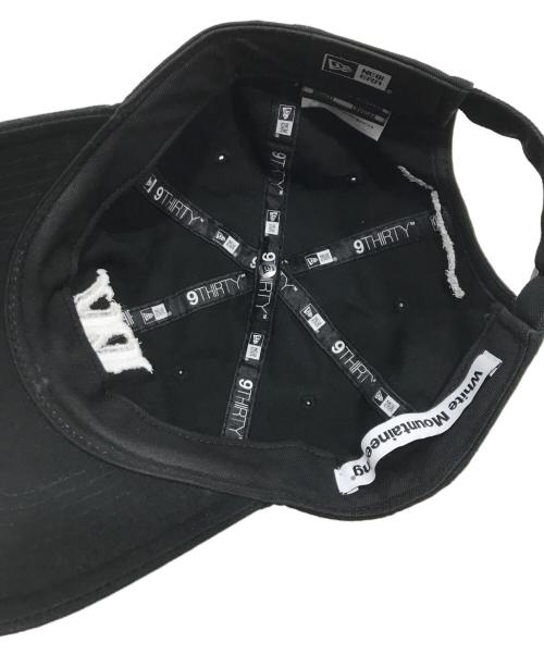 New Era（ニューエラ）New Era (ニューエラ) WHITE MOUNTAINEERING (ホワイトマウンテ二アニング) キャップ ブラックの古着・服飾アイテム