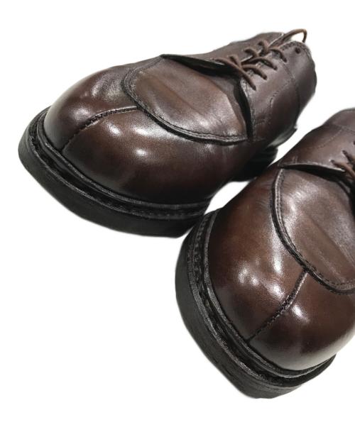 PARABOOT（パラブーツ）PARABOOT (パラブーツ) アヴィニョン/レザーシューズ ブラウン サイズ:6.5の古着・服飾アイテム