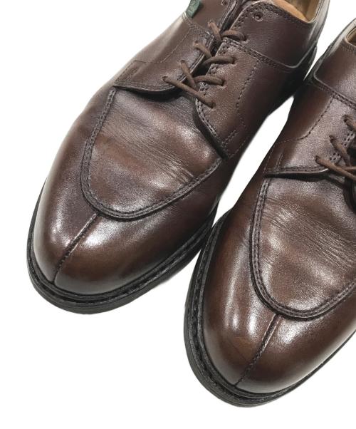 PARABOOT（パラブーツ）PARABOOT (パラブーツ) アヴィニョン/レザーシューズ ブラウン サイズ:6.5の古着・服飾アイテム