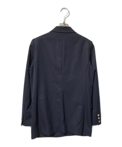 PLST（プラステ）PLST (プラステ) ダブルブレストジャケット/テーラードジャケット ネイビー サイズ:Mの古着・服飾アイテム
