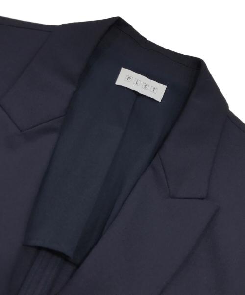 PLST（プラステ）PLST (プラステ) ダブルブレストジャケット/テーラードジャケット ネイビー サイズ:Mの古着・服飾アイテム