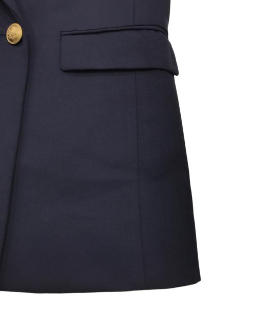 PLST（プラステ）PLST (プラステ) ダブルブレストジャケット/テーラードジャケット ネイビー サイズ:Mの古着・服飾アイテム