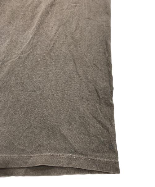 stussy（ステューシー）stussy (ステューシー) 両面プリントロングスリーブカットソー/クルーネックカットソー ブラウン サイズ:Lの古着・服飾アイテム