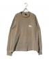 stussy（ステューシー）の古着「両面プリントロングスリーブカットソー/クルーネックカットソー」｜ブラウン
