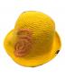 stussy（ステューシー）の古着「BUCKET HAT SWIRLY S KNIT／ニットハット」｜オレンジ