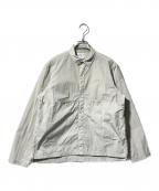 ENDS and MEANSエンズアンド ミーンズ）の古着「ライトシャツジャケット／ナイロンジャケット」｜ベージュ