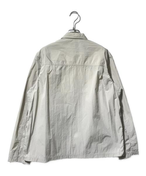 ENDS and MEANS（エンズアンド ミーンズ）ENDS AND MEANS (エンズアンド ミーンズ) ライトシャツジャケット／ナイロンジャケット ベージュ サイズ:Mの古着・服飾アイテム
