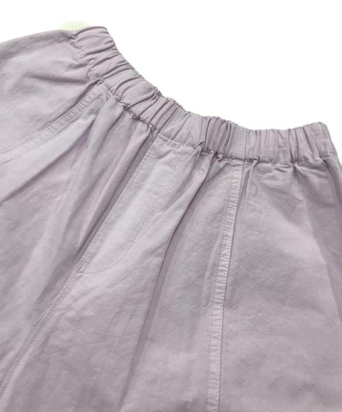 Curensology（カレンソロジー）Curensology (カレンソロジー) コットンリネンドロストパンツ/イージーパンツ パープル サイズ:Free 未使用品の古着・服飾アイテム