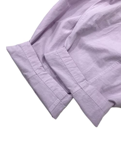Curensology（カレンソロジー）Curensology (カレンソロジー) コットンリネンドロストパンツ/イージーパンツ パープル サイズ:Free 未使用品の古着・服飾アイテム