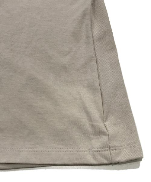 CASA FLINE（カーサフライン）CASA FLINE (カーサフライン) Noble (ノーブル) 別注オーガニックコットンTシャツ ベージュ サイズ:ＦＲＥＥの古着・服飾アイテム