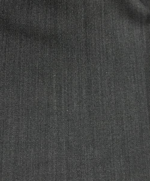 Curensology（カレンソロジー）Curensology (カレンソロジー) ドスキンツータックパンツ/ハイウエストパンツ グレー サイズ:38の古着・服飾アイテム