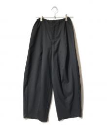 IENA（イエナ）の古着「TWコクーンパンツ/ワイドパンツ」｜ブラック