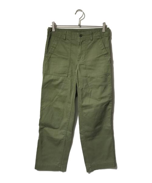 Spick and Span（スピック＆スパン）Spick and Span (スピック＆スパン) ルーズベイカーパンツ/スラックス グリーン サイズ:38の古着・服飾アイテム