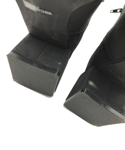 TODAYFUL（トゥデイフル）TODAYFUL (トゥデイフル) サイドジップブーツ/ヒールブーツ ブラック サイズ:37の古着・服飾アイテム