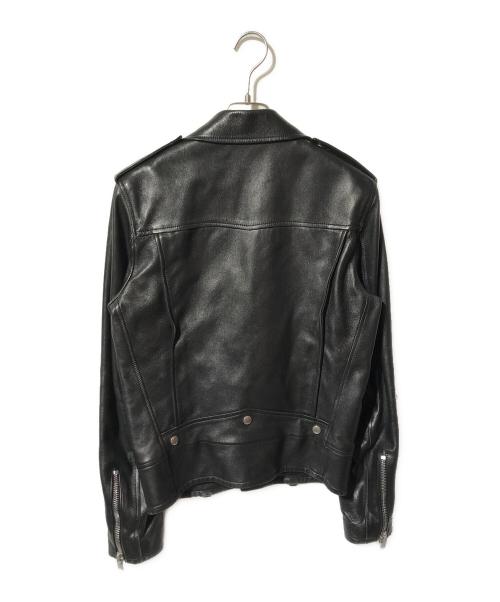 Saint Laurent Paris（サンローランパリ）Saint Laurent Paris (サンローランパリ) ラムレザークラシックモーターサイクル ダブルライダース ジャケット／レザージャケット ブラック サイズ:44の古着・服飾アイテム