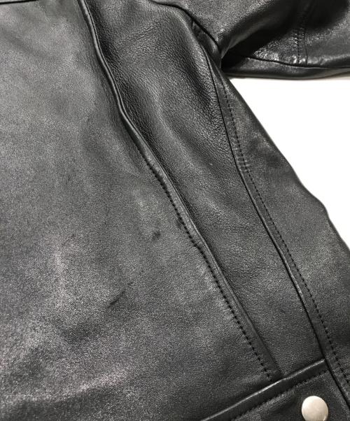 Saint Laurent Paris（サンローランパリ）Saint Laurent Paris (サンローランパリ) ラムレザークラシックモーターサイクル ダブルライダース ジャケット／レザージャケット ブラック サイズ:44の古着・服飾アイテム