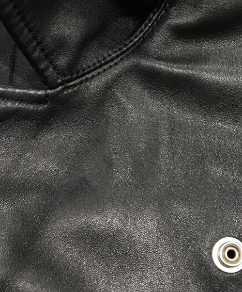 Saint Laurent Paris（サンローランパリ）Saint Laurent Paris (サンローランパリ) ラムレザークラシックモーターサイクル ダブルライダース ジャケット／レザージャケット ブラック サイズ:44の古着・服飾アイテム