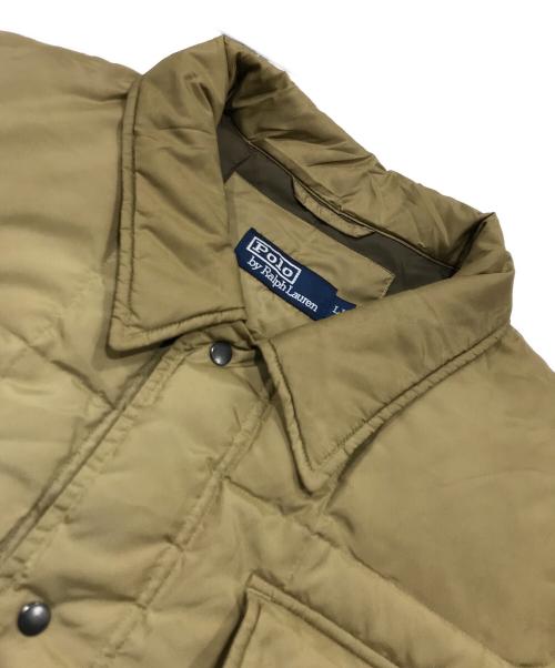 POLO RALPH LAUREN（ポロ・ラルフローレン）POLO RALPH LAUREN (ポロ・ラルフローレン) ダウンジャケット/ボタンジャケット ブラウン サイズ:LLの古着・服飾アイテム