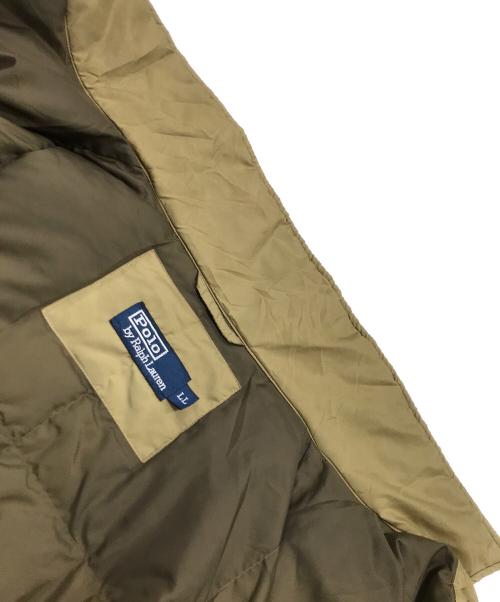 POLO RALPH LAUREN（ポロ・ラルフローレン）POLO RALPH LAUREN (ポロ・ラルフローレン) ダウンジャケット/ボタンジャケット ブラウン サイズ:LLの古着・服飾アイテム