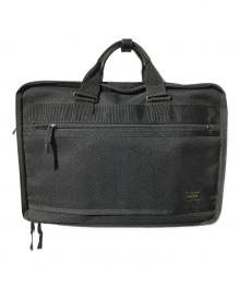 PORTER（ポーター）の古着「2WAYブリーフケース」｜ブラック