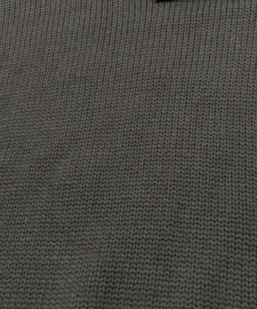 STONE ISLAND（ストーンアイランド）STONE ISLAND (ストーンアイランド) 切替ニットパーカー グレー サイズ:Sの古着・服飾アイテム