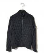 STONE ISLANDストーンアイランド）の古着「ドライバーズニット」｜ブラック