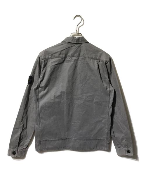 STONE ISLAND（ストーンアイランド）STONE ISLAND (ストーンアイランド) テラ4ポケットシャツジャケット/ミリタリージャケット グレー サイズ:Sの古着・服飾アイテム