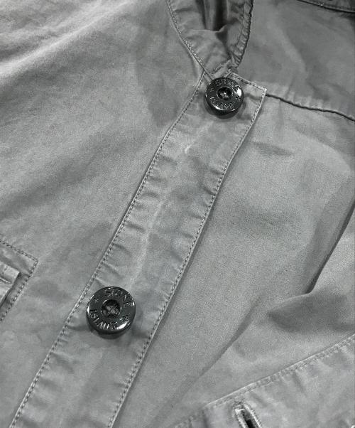 STONE ISLAND（ストーンアイランド）STONE ISLAND (ストーンアイランド) テラ4ポケットシャツジャケット/ミリタリージャケット グレー サイズ:Sの古着・服飾アイテム