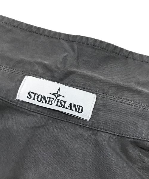 STONE ISLAND（ストーンアイランド）STONE ISLAND (ストーンアイランド) テラ4ポケットシャツジャケット/ミリタリージャケット グレー サイズ:Sの古着・服飾アイテム