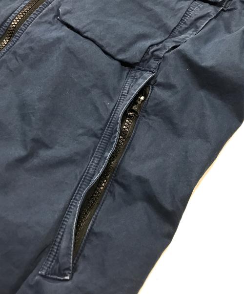 STONE ISLAND（ストーンアイランド）STONE ISLAND (ストーンアイランド) ダブルフラップポケットジップジャケット/ダブルジップジャケット ネイビー サイズ:Sの古着・服飾アイテム