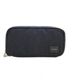 PORTER（ポーター）の古着「長財布」｜ネイビー