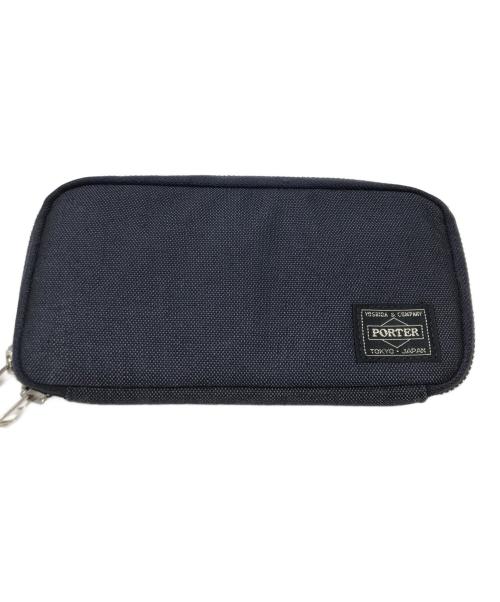 PORTER（ポーター）PORTER (ポーター) 長財布 ネイビーの古着・服飾アイテム