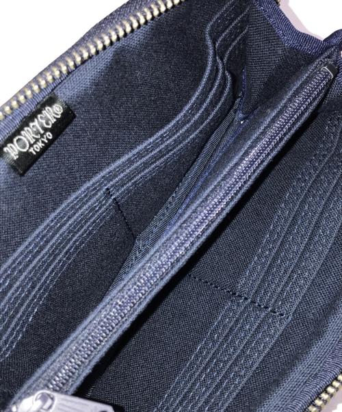 PORTER（ポーター）PORTER (ポーター) 長財布 ネイビーの古着・服飾アイテム