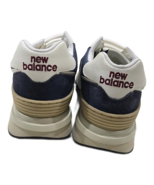 NEW BALANCE（ニューバランス）NEW BALANCE (ニューバランス) ローカットスニーカー ネイビー サイズ:26.5cmの古着・服飾アイテム