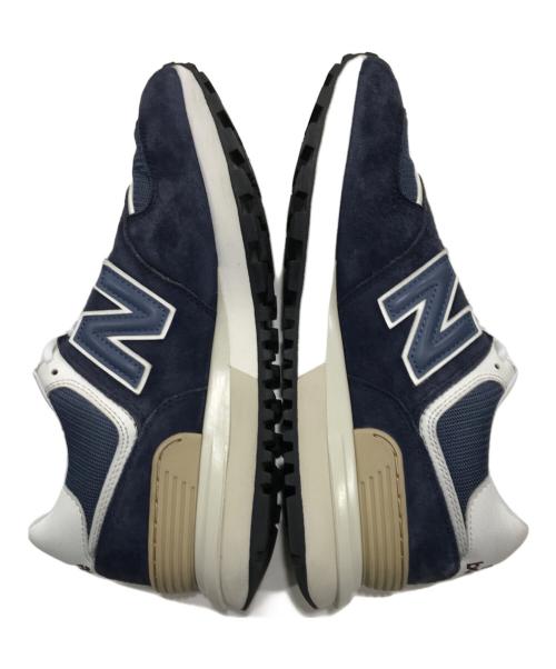 NEW BALANCE（ニューバランス）NEW BALANCE (ニューバランス) ローカットスニーカー ネイビー サイズ:26.5cmの古着・服飾アイテム