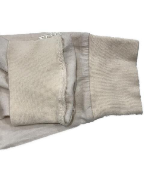 WIND AND SEA（ウィンダンシー）WIND AND SEA (ウィンダンシー) ロゴ刺繍ロングスリーブカットソー ベージュ サイズ:Ｌの古着・服飾アイテム