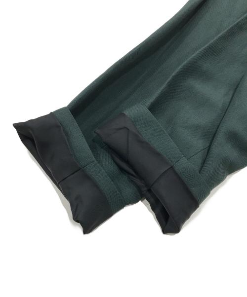 vainl archive（ヴァイナルアーカイブ）vainl archive (ヴァイナルアーカイブ) リネンミックステーラードジャケット/シングルブレスト グリーン サイズ:Lの古着・服飾アイテム