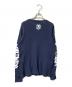 stussy (ステューシー) プリントサーマルカットソー/ロゴプリントカットソー ネイビー サイズ:M：6000円