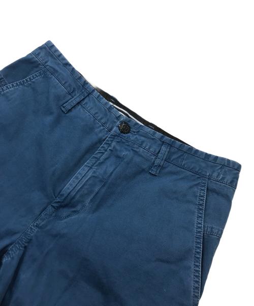 STONE ISLAND（ストーンアイランド）STONE ISLAND (ストーンアイランド) コットンストレッチ ガーメントダイ パンツ/ストレートパンツ ブルー サイズ:29の古着・服飾アイテム