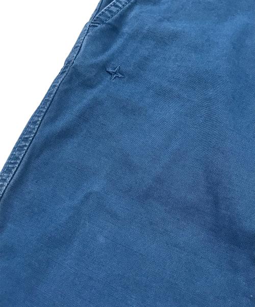 STONE ISLAND（ストーンアイランド）STONE ISLAND (ストーンアイランド) コットンストレッチ ガーメントダイ パンツ/ストレートパンツ ブルー サイズ:29の古着・服飾アイテム