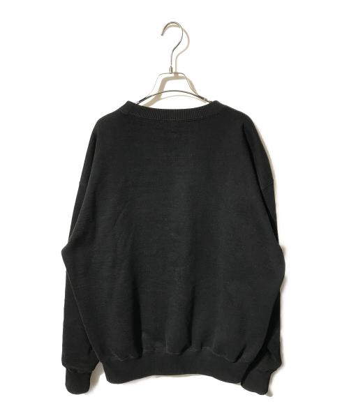 AURALEE（オーラリー）AURALEE (オーラリー) SMOOTH SOFT BD SWEAT P/O/裏起毛スウェット ブラック サイズ:5の古着・服飾アイテム