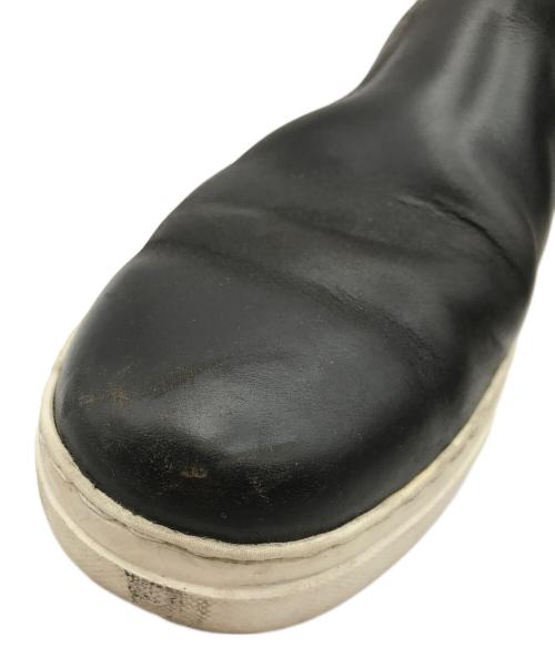 KAZUYUKI KUMAGAI ATTACHMENT（カズユキクマガイ アタッチメント）KAZUYUKI KUMAGAI ATTACHMENT (カズユキクマガイ アタッチメント) サイドジップブーツ/ビブラムソールブーツ ブラック サイズ:43の古着・服飾アイテム