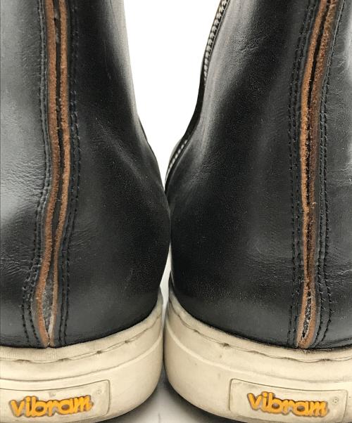 KAZUYUKI KUMAGAI ATTACHMENT（カズユキクマガイ アタッチメント）KAZUYUKI KUMAGAI ATTACHMENT (カズユキクマガイ アタッチメント) サイドジップブーツ/ビブラムソールブーツ ブラック サイズ:43の古着・服飾アイテム