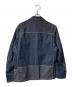 LEE (リー) eYe COMME des GARCONS JUNYAWATANABE MAN (アイ コム デ ギャルソン ジュンヤ ワタナベ マン) カモ柄切替ジップカバーオール/コットンジャケット インディゴ サイズ:L：32000円