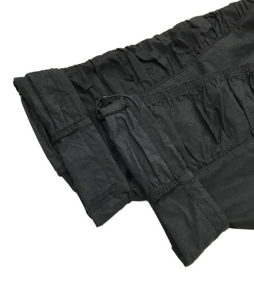 PARANOID（パラノイド）PARANOID (パラノイド) ギャザーパンツ/ナイロンパンツ ブラック サイズ:Mの古着・服飾アイテム